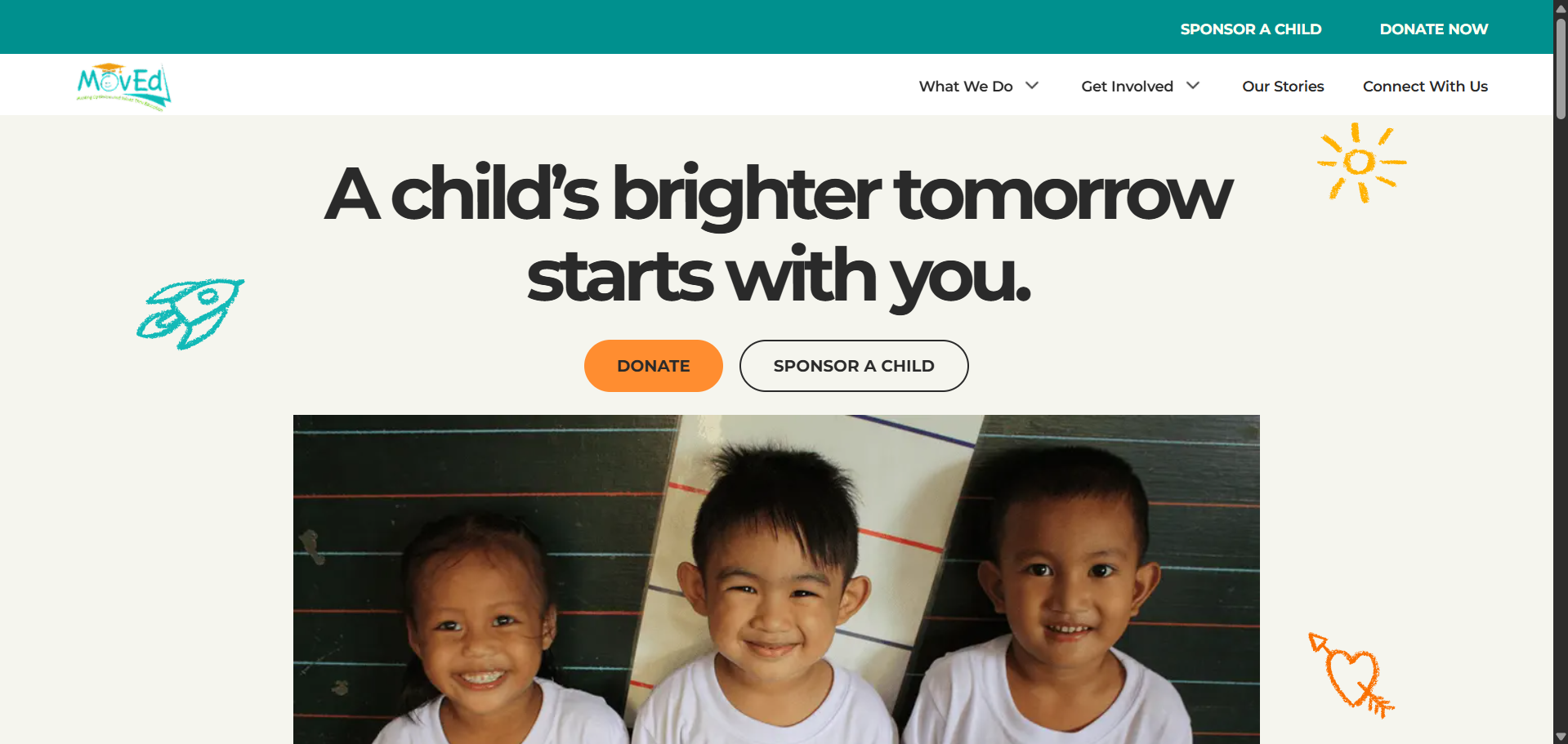 MovEd Website Screenshot